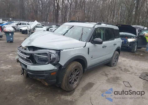 2021 Ford Bronco Sport Big Bend from USA, damaged, VIN 3FMCR9B67MRB37771